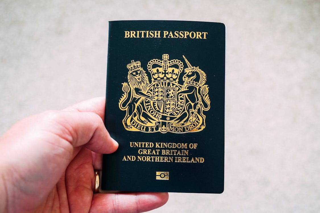 A British passport